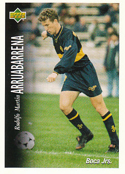 Rodolfo Martin Arruabarrena Boca Juniors 1995 Upper Deck Futbol Argentina #5